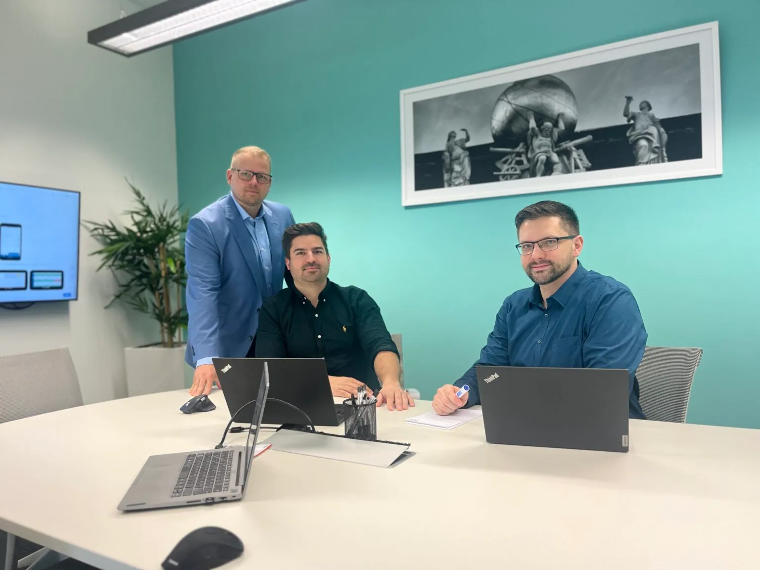 Das Team von Infinity Code Solutions: Christoph Gelb, Alexander Gelb und Martin Skowronski